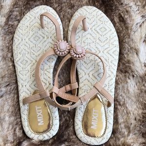 MIXIT Sandals In Nude